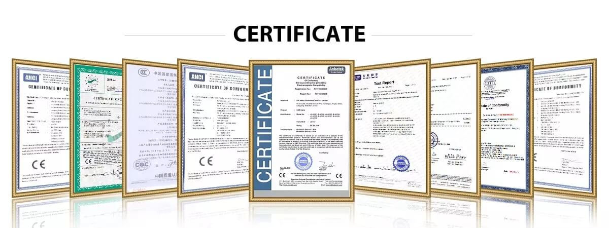 Our Certificates